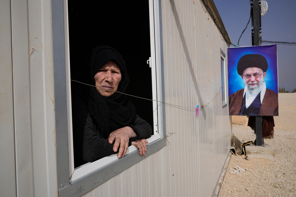 Photos of Shiite Muslims displaced from Syria living at a newly opened ...