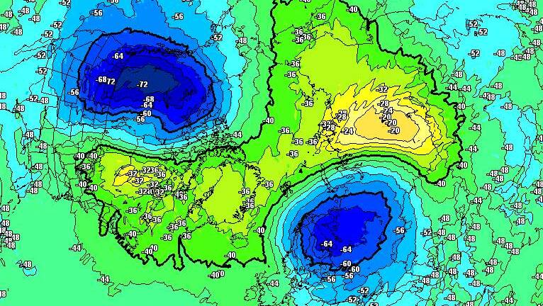 Signes d'affaiblissement : Le vortex polaire risque d'apporter un froid ...