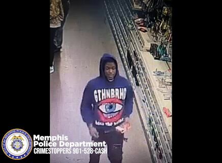 Man wanted after a Dollar Tree robbery on Getwell Road