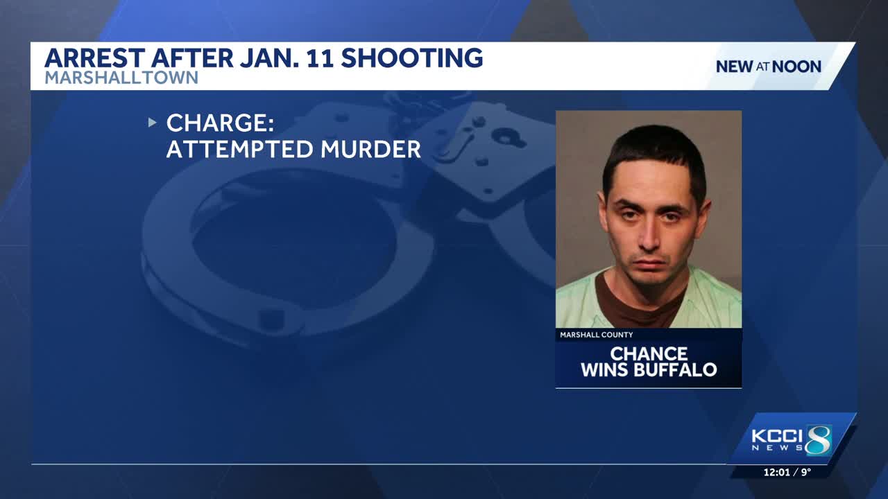 Suspect in 'targeted' Marshalltown shooting charged with attempted murder