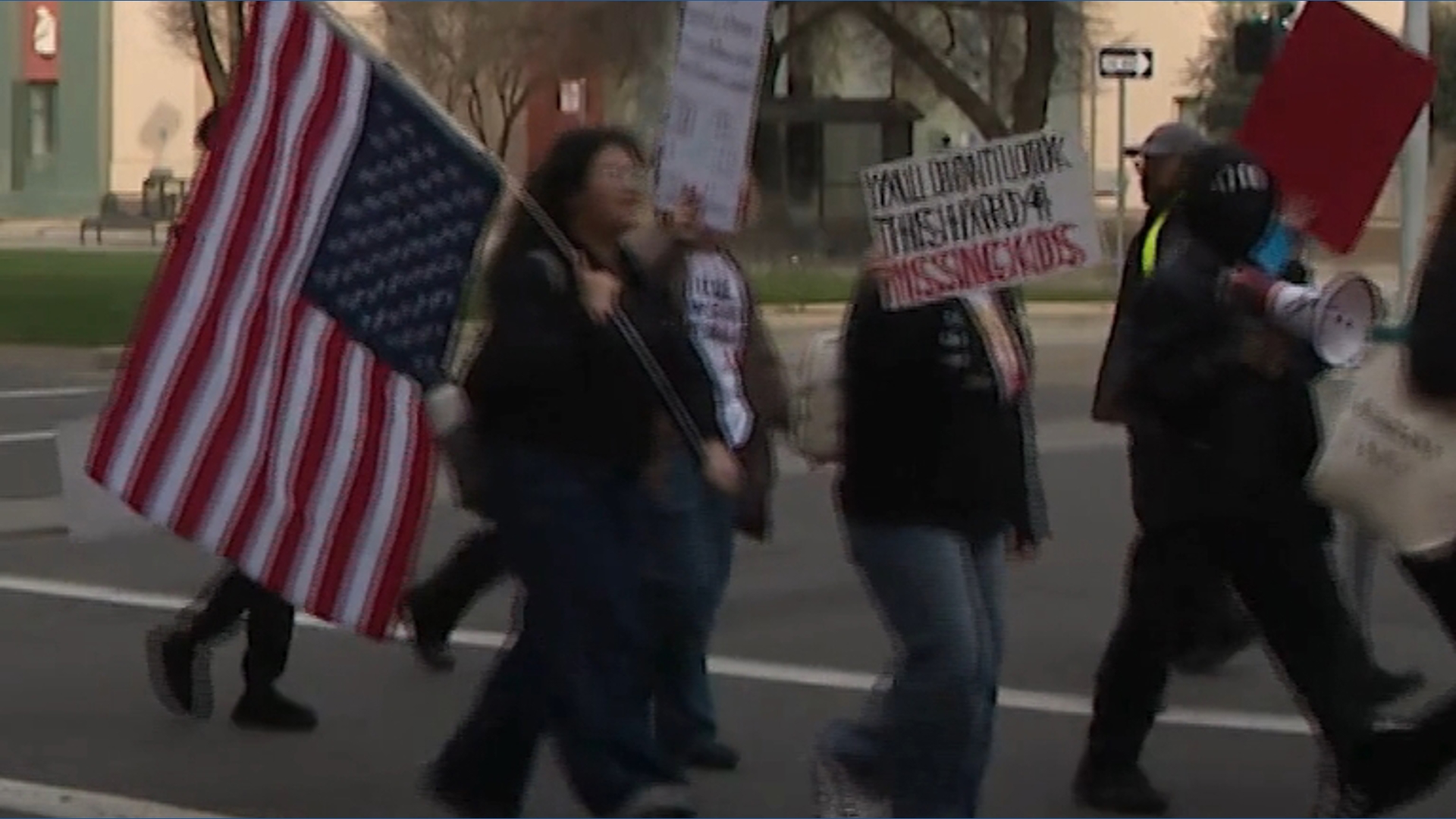 Students walk out to protest ICE