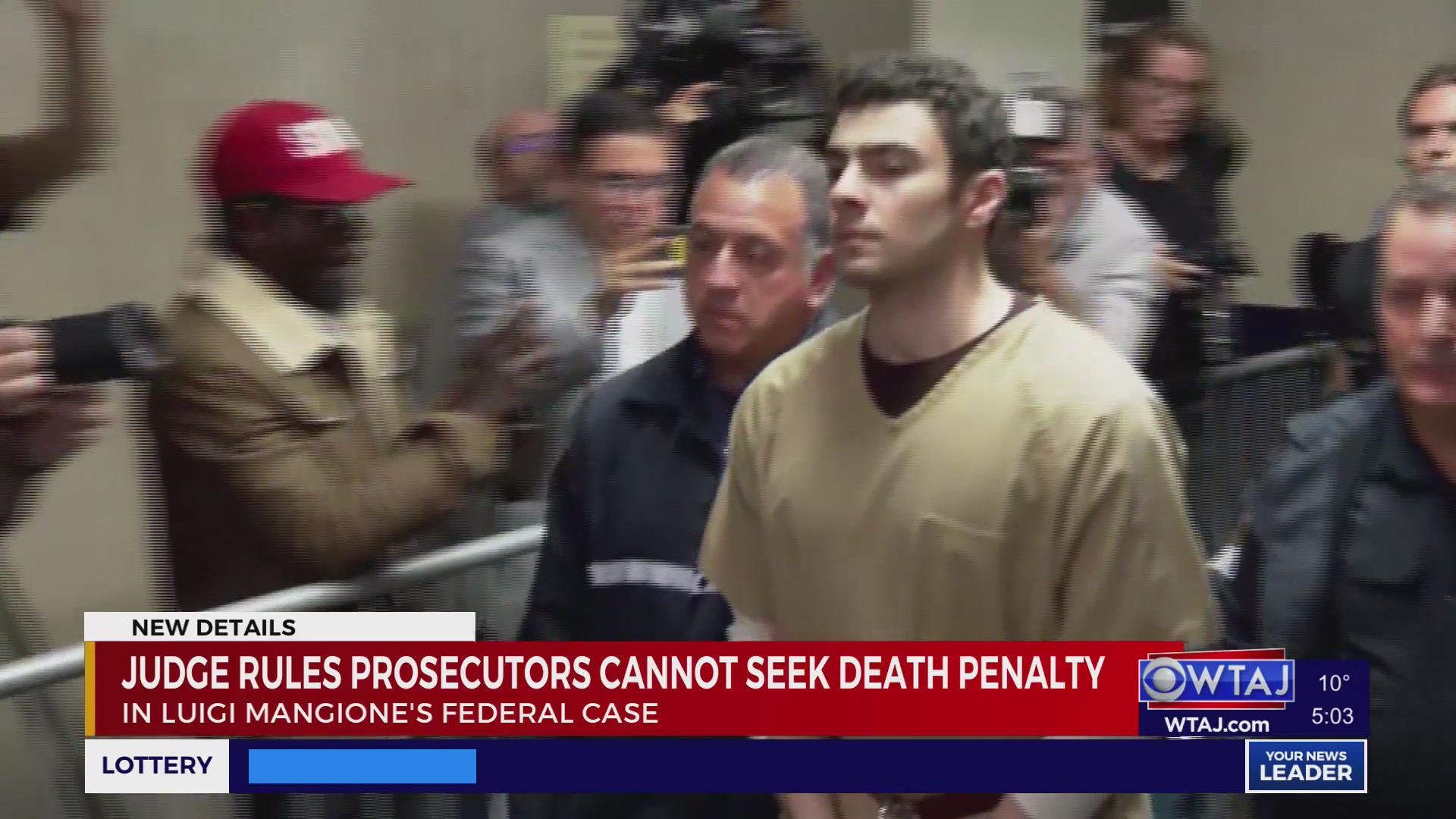 Judge rules prosecutors cannot seek death penalty against Luigi Mangione