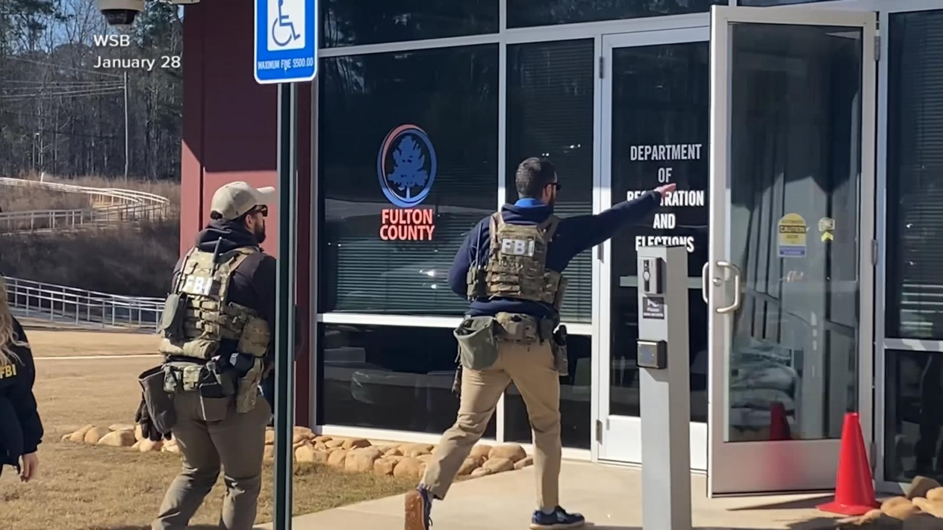 Fallout after FBI raid on Georgia election facility<br><br>