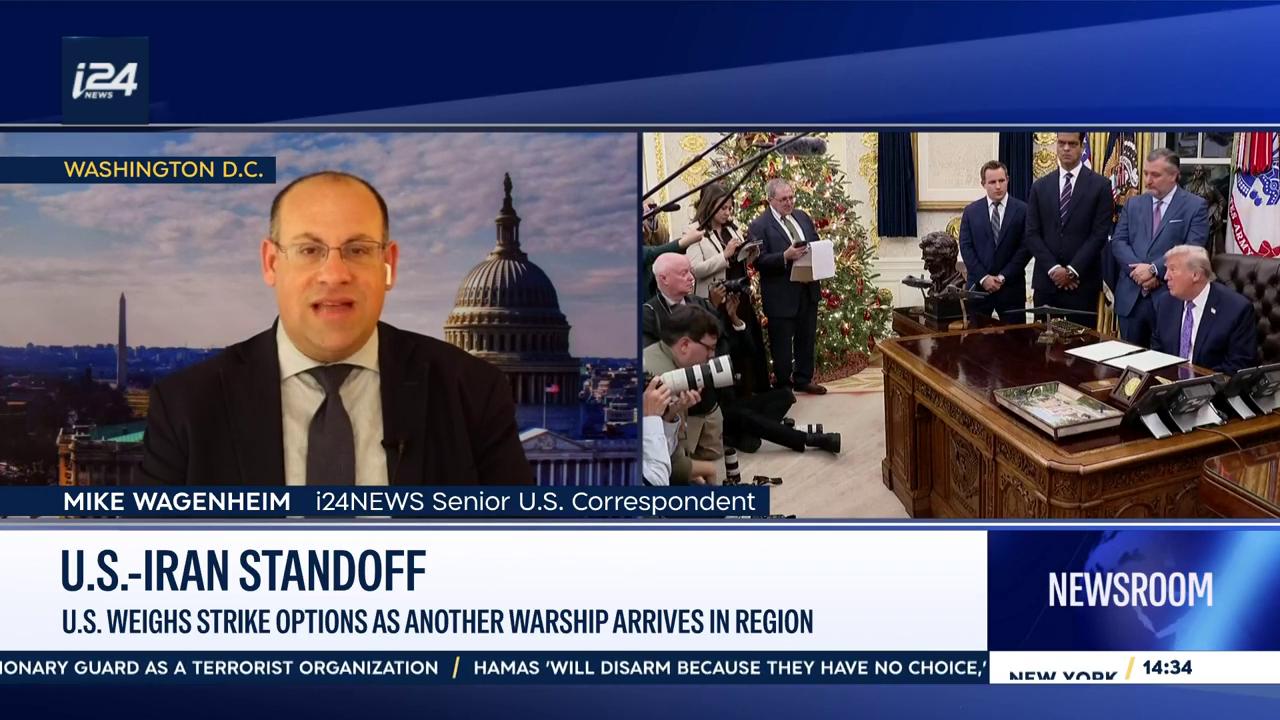 US.-Iran standoff: US weighs strike options as warship arrives in region