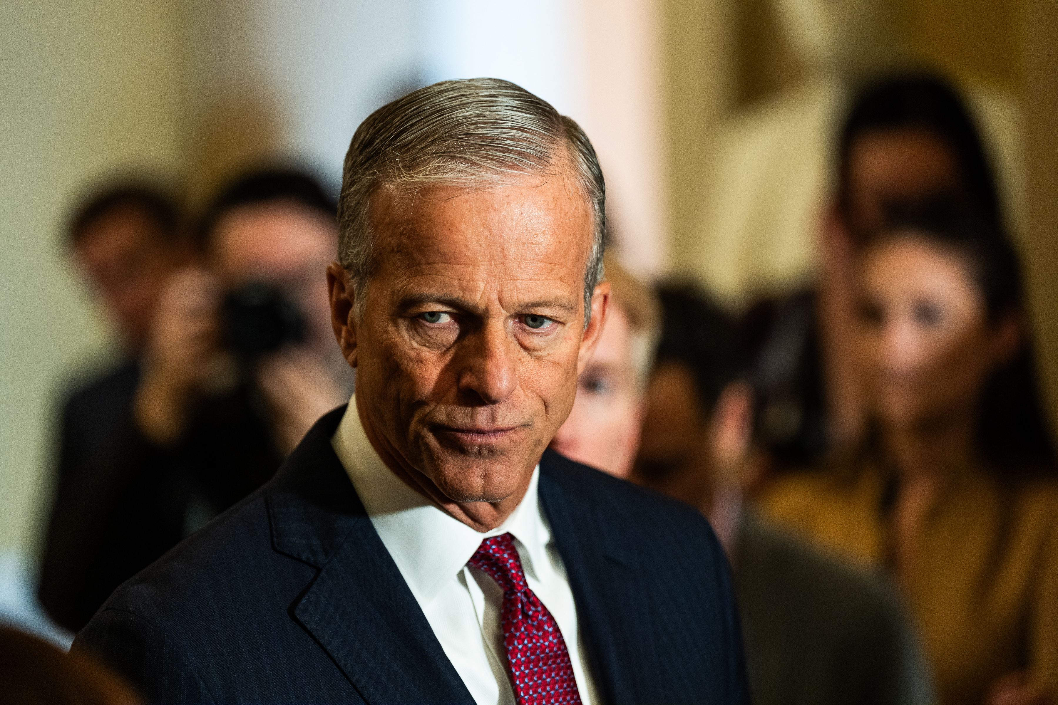 Senate Republicans pitch deal to end DHS shutdown, but Trump isn’t sold