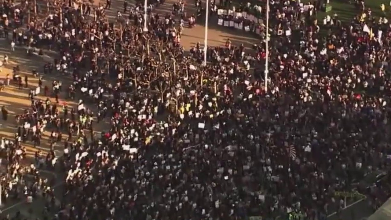 Thousands rally in San Francisco as part of nationwide ICE protest