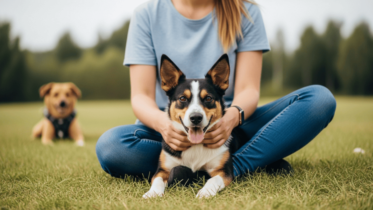 The body language dogs use when something is very wrong