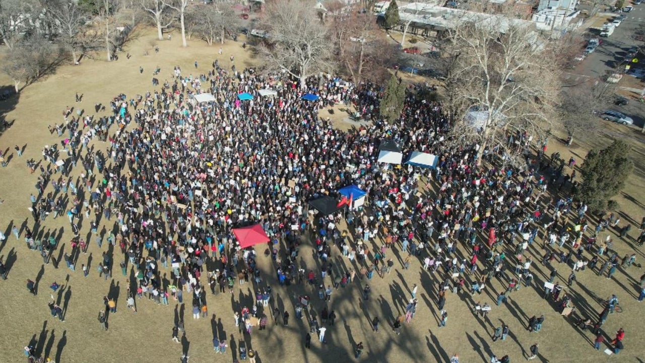 Denver demonstrators call for accountability in La Alma Park rally ...