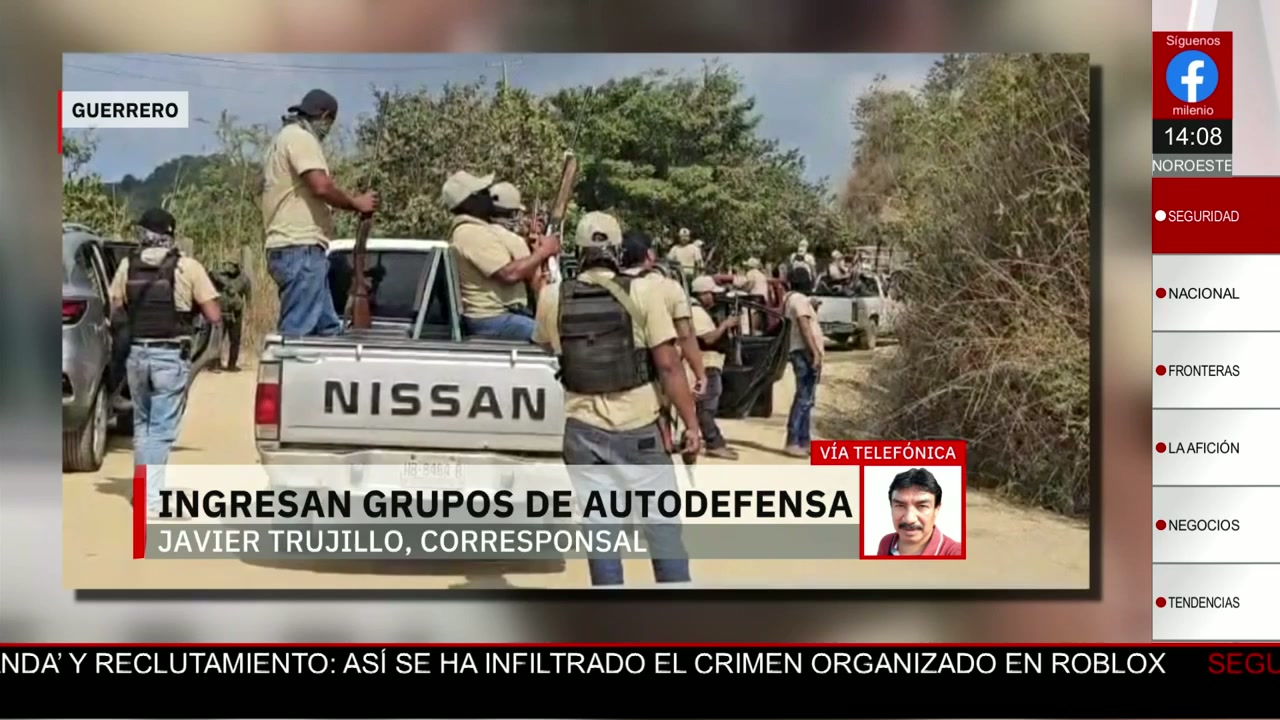 Grupos de autodefensas toman el control en varias comunidades de Guerrero