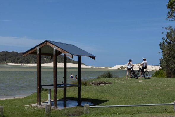 Two children among five injured in gas explosion at Australian holiday park