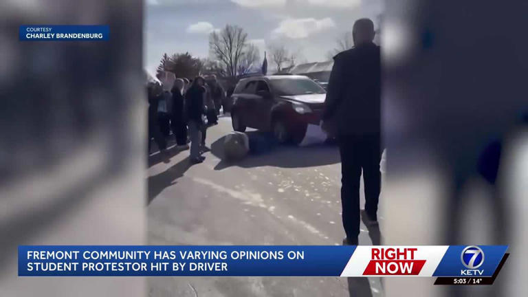 Fremont community has mixed feelings after student protestor is hit by ...