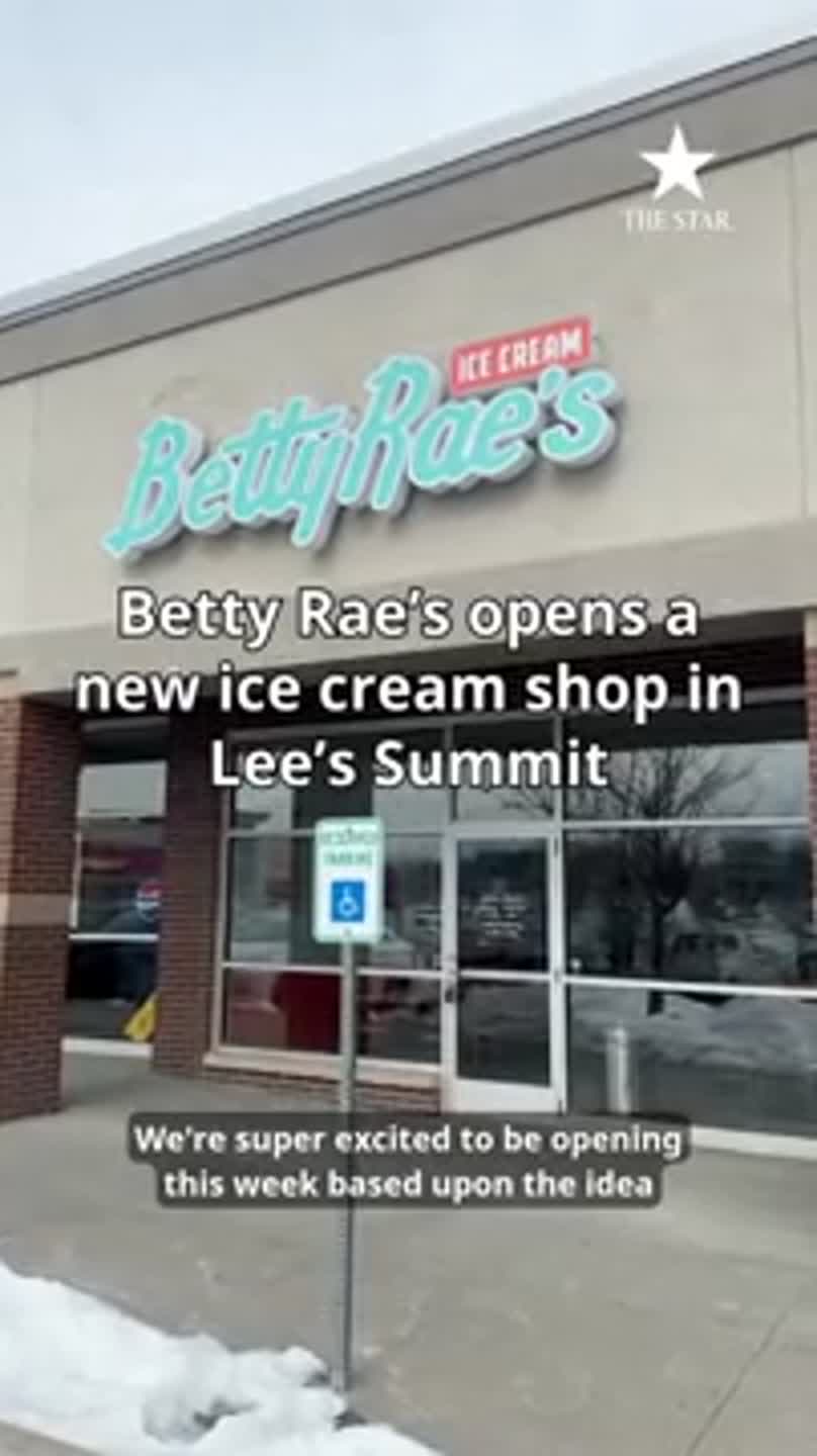 Betty Rae's opens a new ice cream shop in Lee's Summit