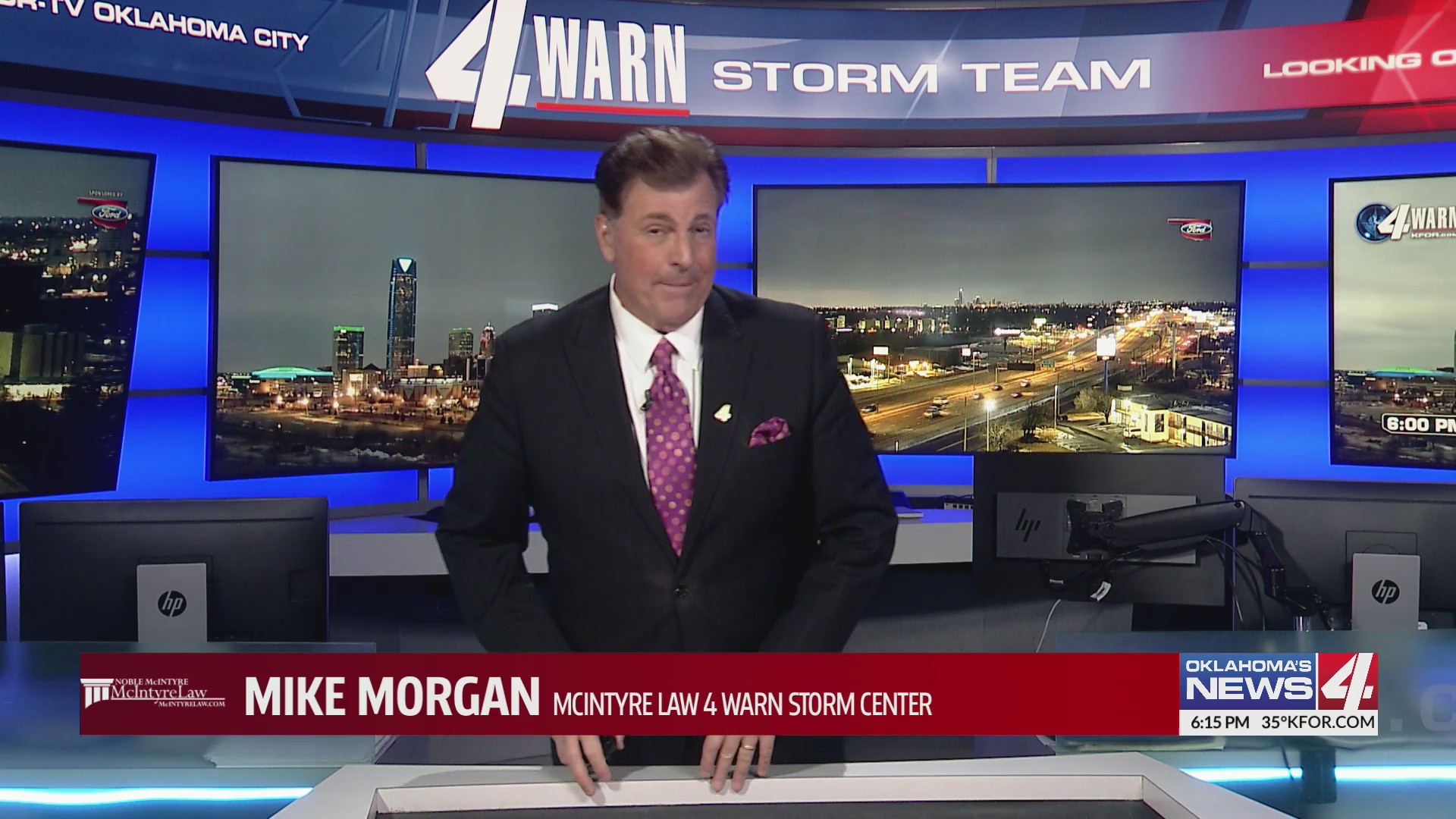 Mike Morgan tracking bitter cold Arctic air surging into Oklahoma at ...