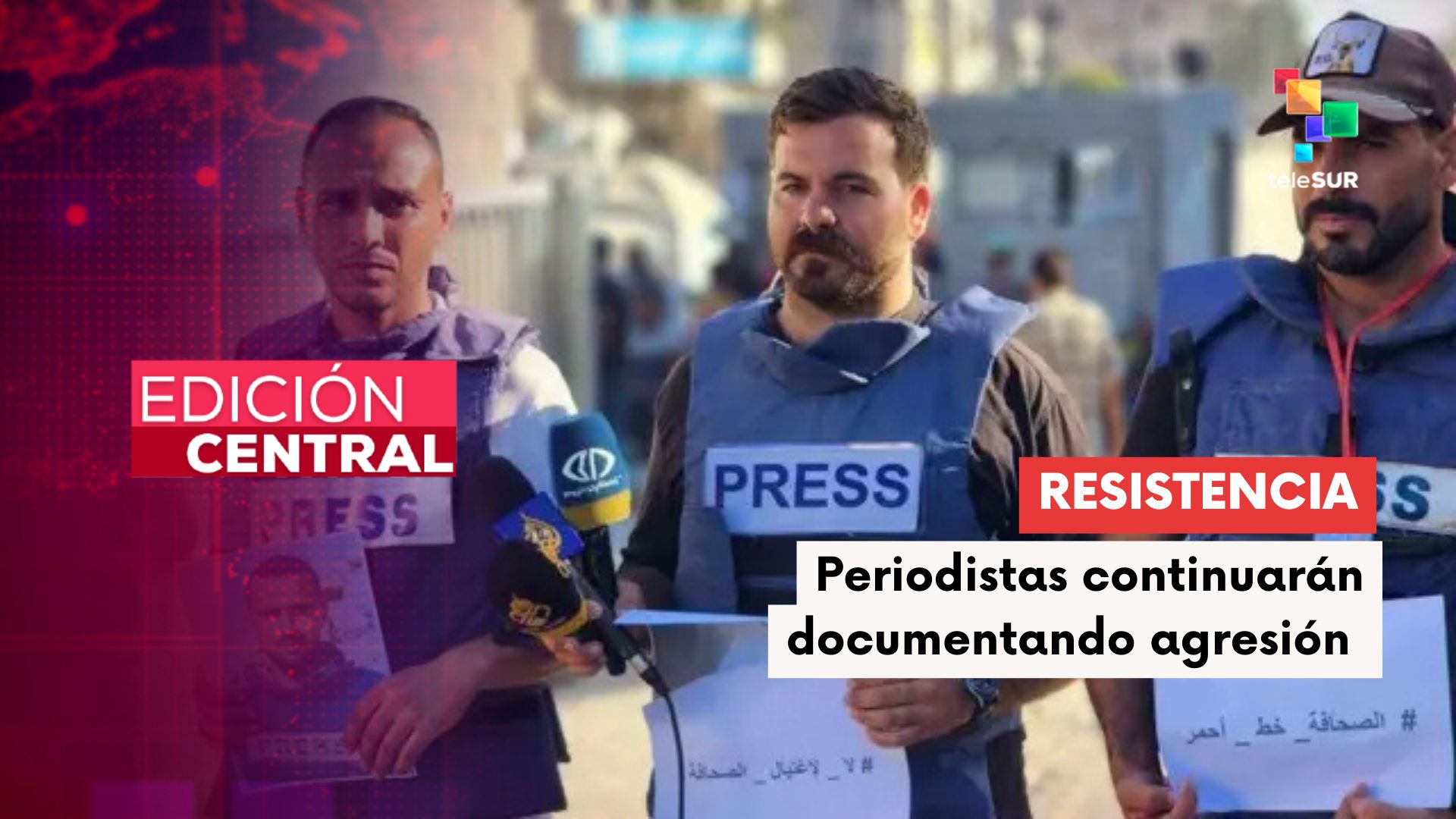 Periodistas palestinos reafirman que seguirán documentando agresiones ...