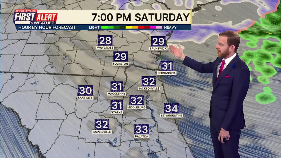 First alert forecast: Friday, January 30 - early evening