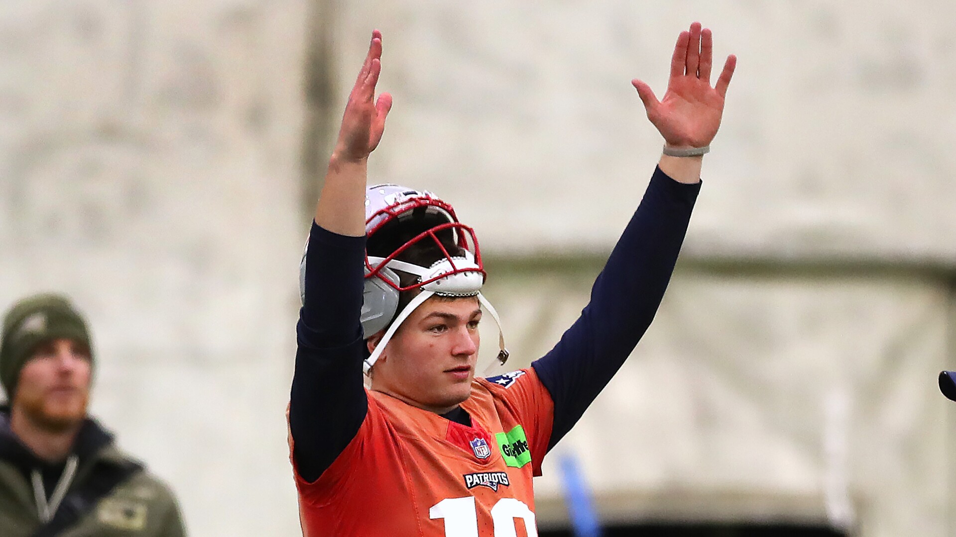 Drake Maye among the nine players Patriots list as questionable<br>