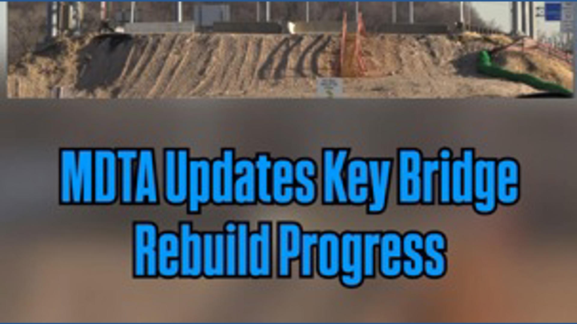 Maryland officials give update on Key Bridge rebuild