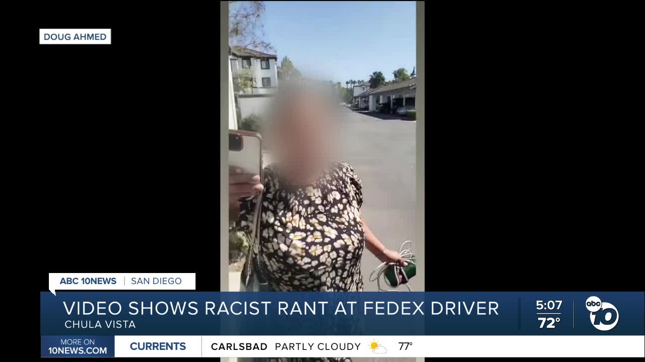 FedEx driver fired after posting viral video of racist confrontation