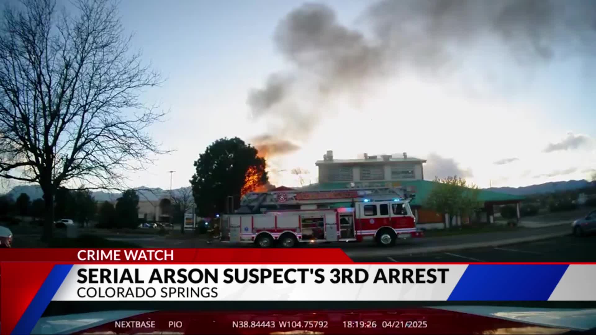 Missing man arrested for allegedly starting fires