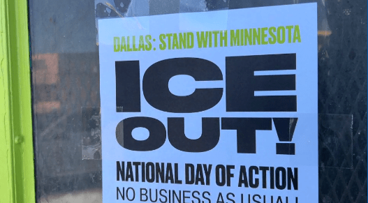 North Texans join nationwide day of anti-ICE protests