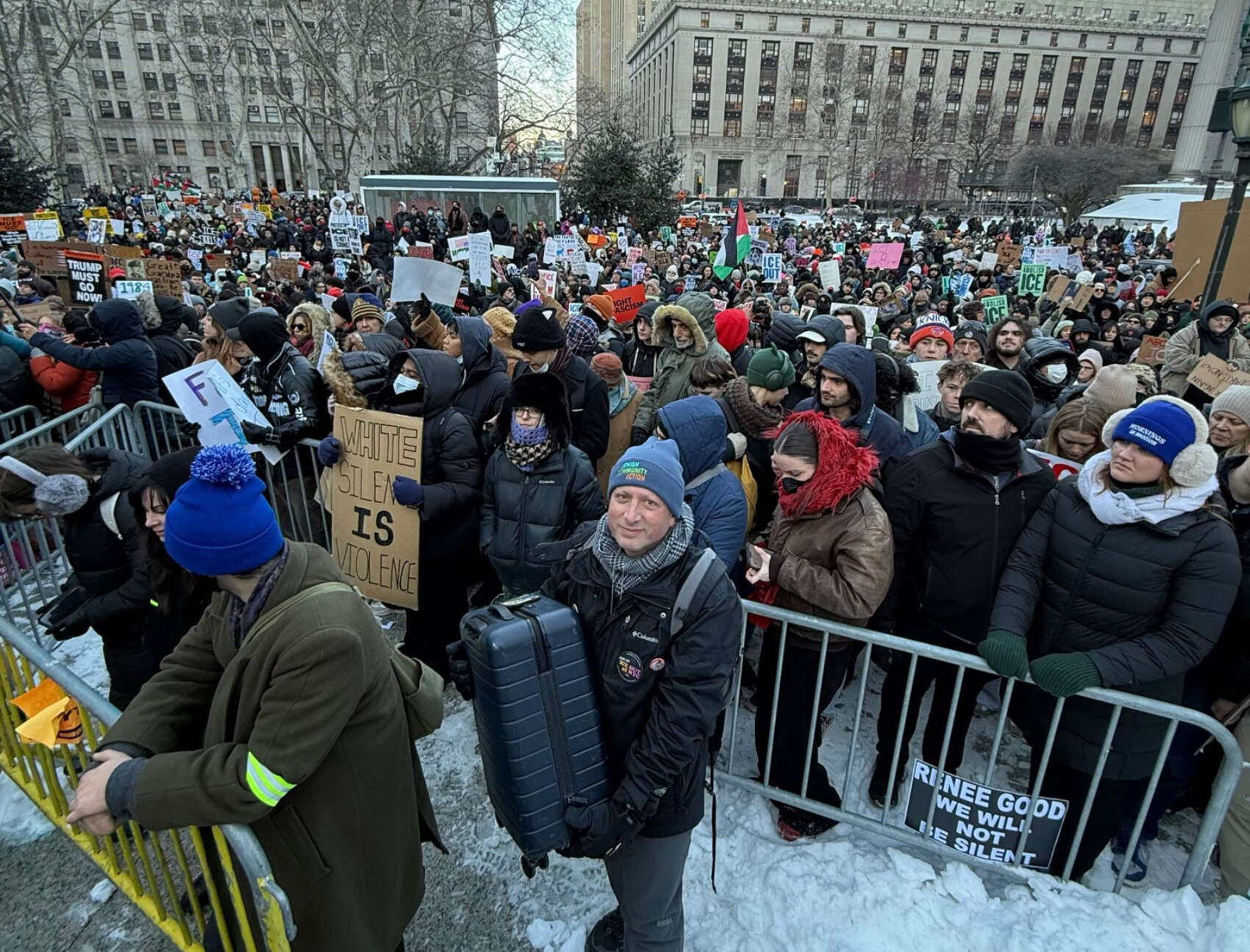 Mineápolis desborda las calles contra el ICE y Trump en una protesta ...