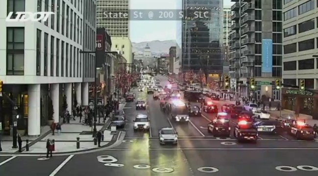 Watch: Several arrested during anti-ICE protest in Salt Lake City<br>