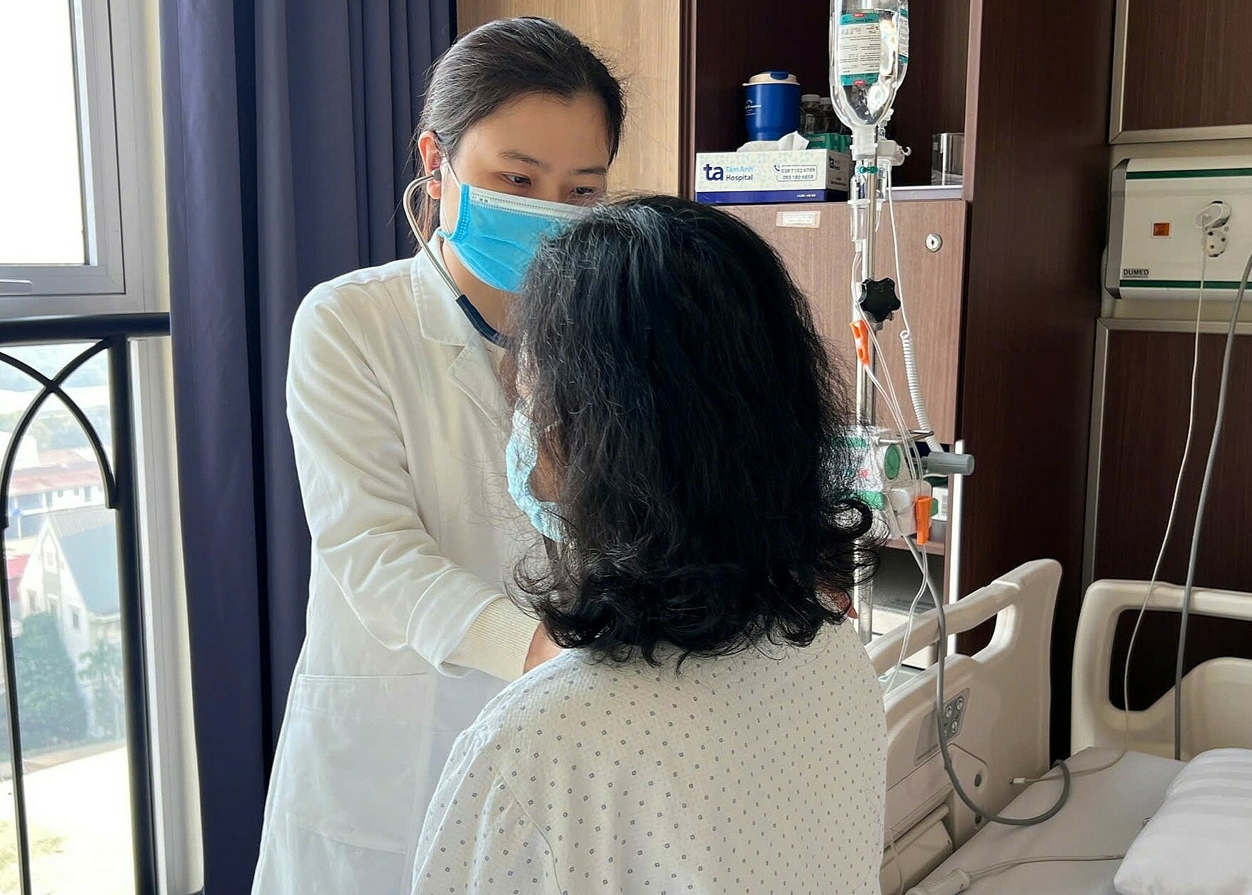 Vết xước ở tai nhiễm trùng trên nền đái tháo đường