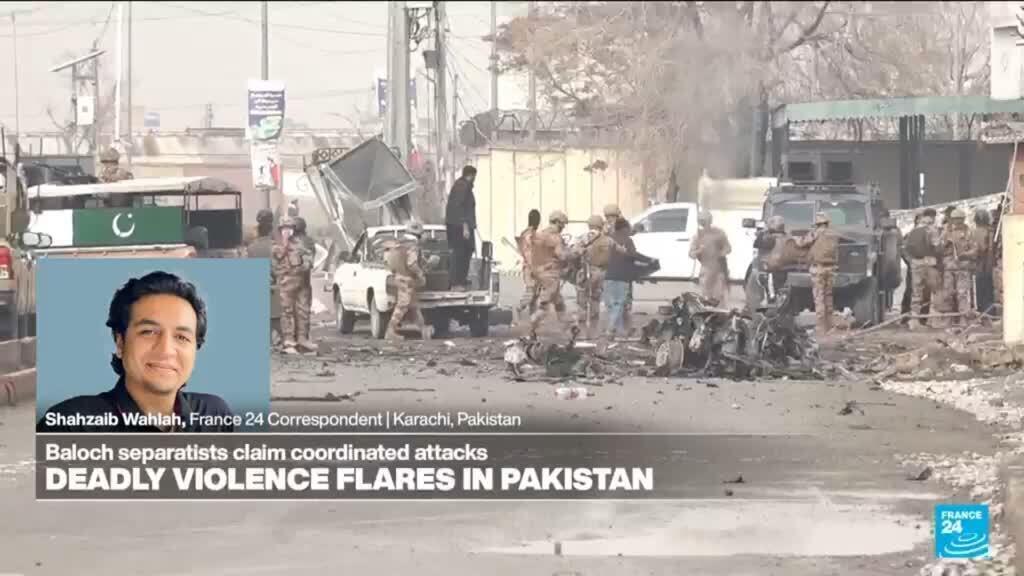 Separatists launch 'coordinated' attacks in southwest Pakistan