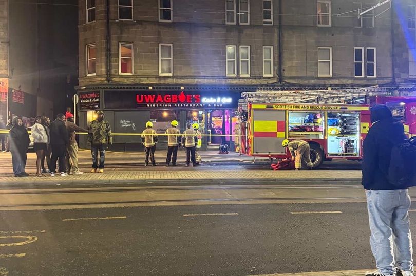 Edinburgh fire crews race to blaze in kitchen restaurant on major city ...