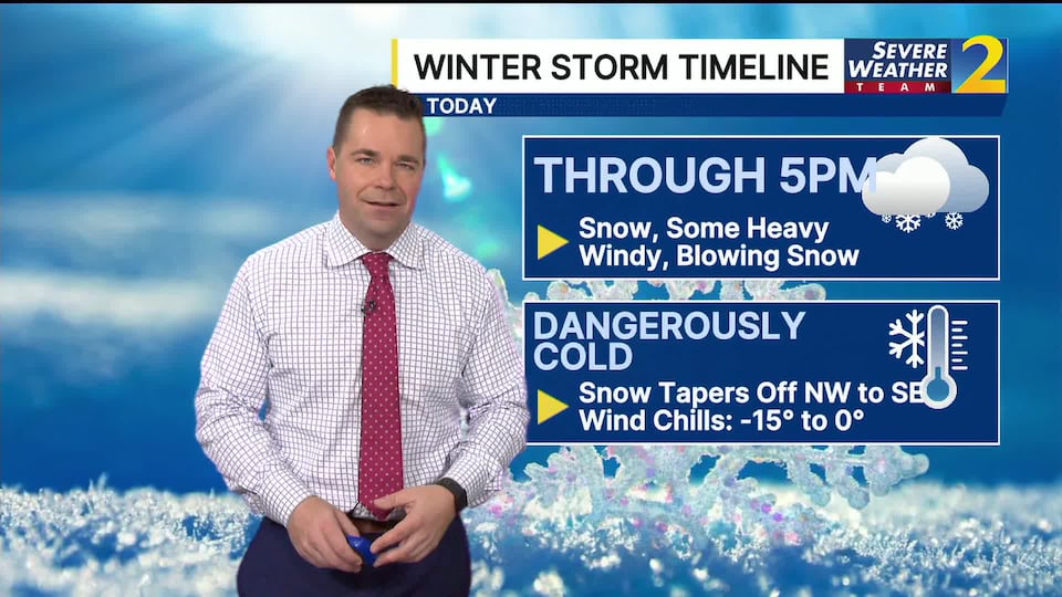 What to know about the winter storm timeline