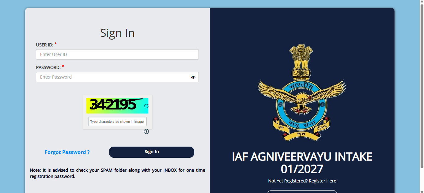 IAF Agniveervayu intake 01/2027 registration ends tomorrow: Direct link ...