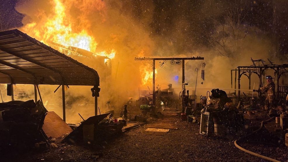 Faulty heater blamed after overnight fire destroys home in Harrison ...
