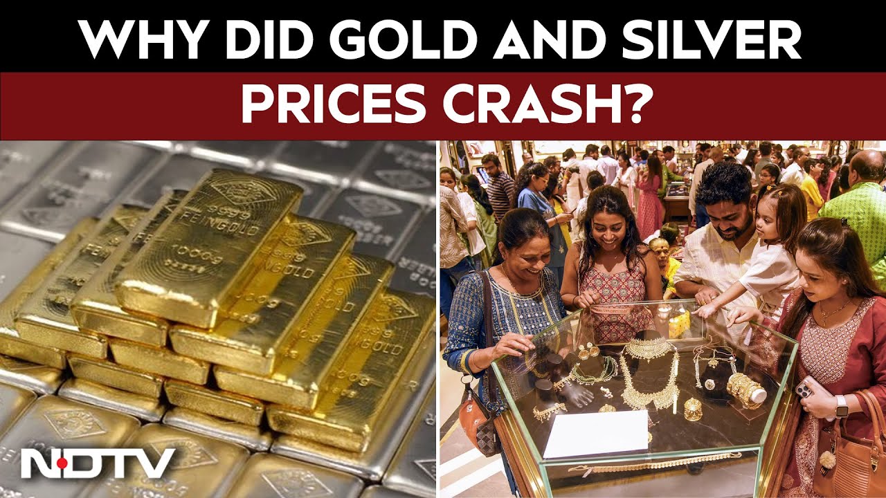 Gold and silver rate | Why did gold and silver prices crash?