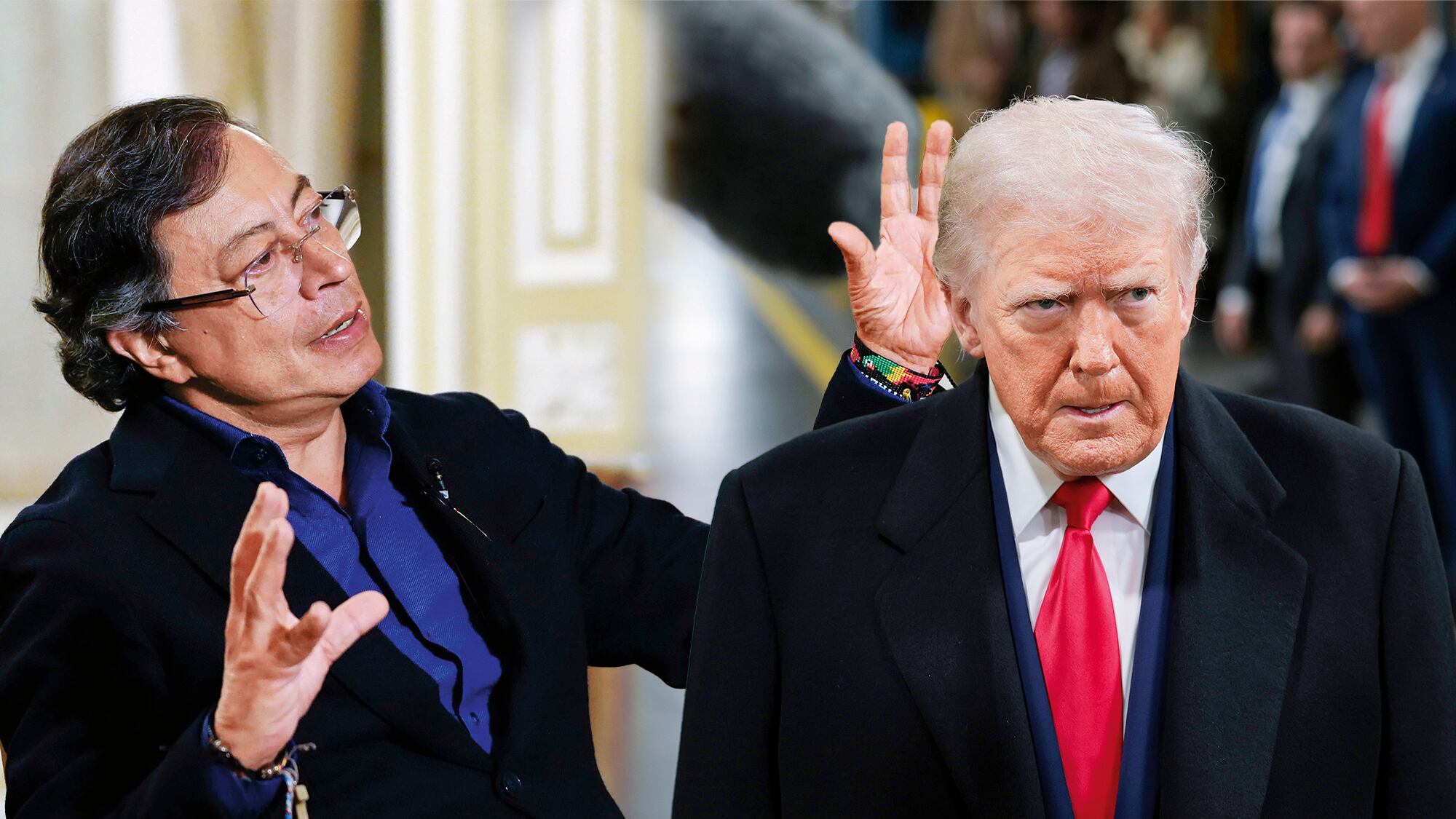 Gustavo Petro le solicitó a Donald Trump salir del conflicto armado ...