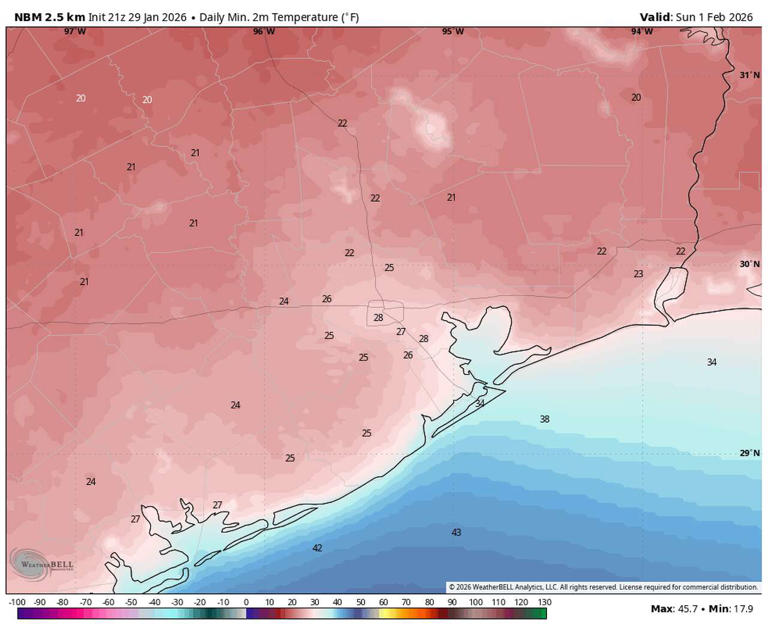No snow for Houston - but blame the Southeast US winter storm for ...