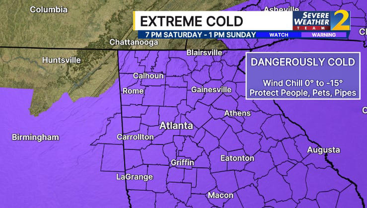 Accumulating snow, dangerously cold wind chills this weekend