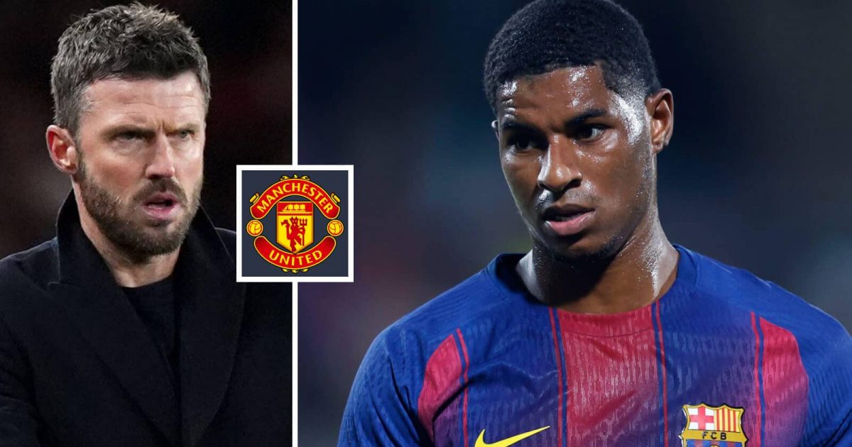 Carrick makes huge call on Rashford Man Utd return as Barcelona silence continues – report<br><br>
