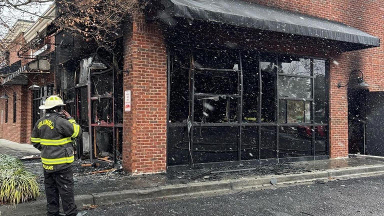 Local restaurant goes up in flames, no injuries reported