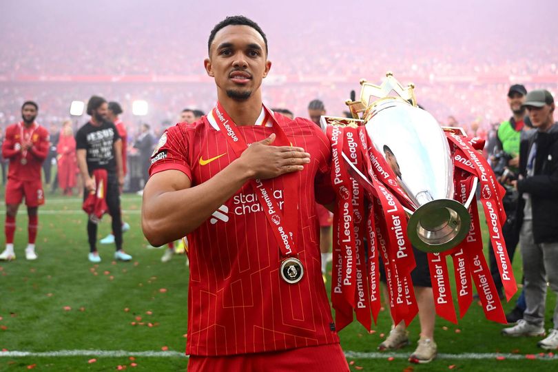 Trent Alexander-Arnold left Liverpool last summer