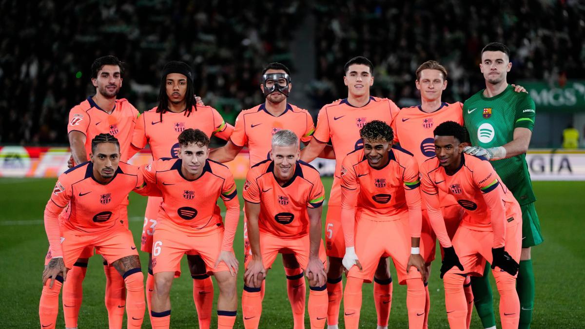 El 1x1 del Barça ante el Elche al descanso