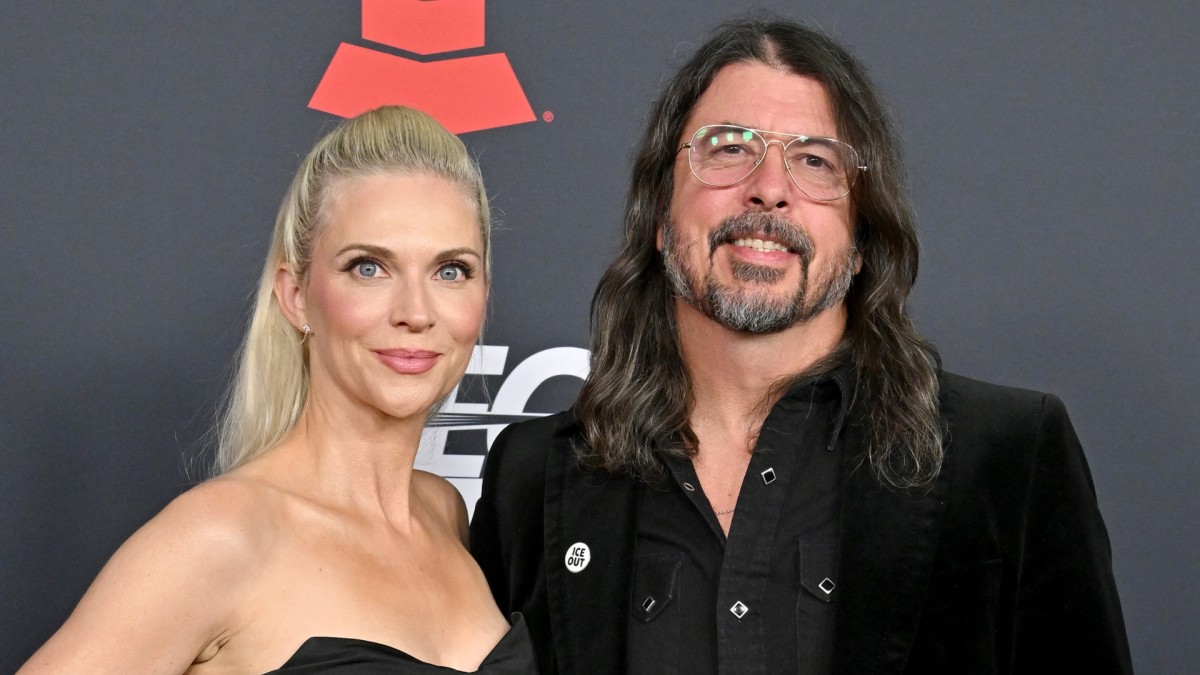 Dave Grohl and wife Jordyn Blum make bold red carpet statement after