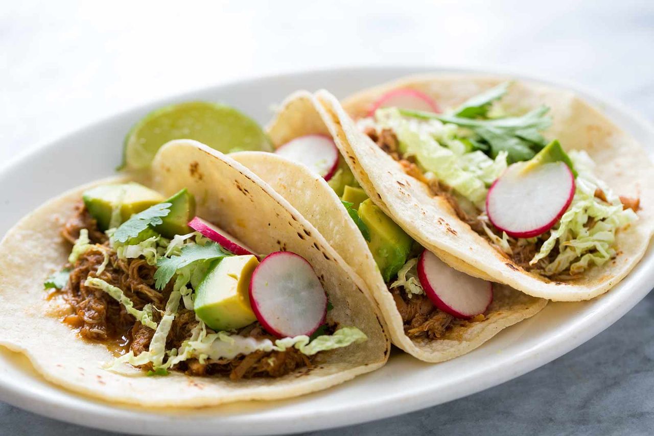 Slow Cooker Shredded Chicken Taco Meat