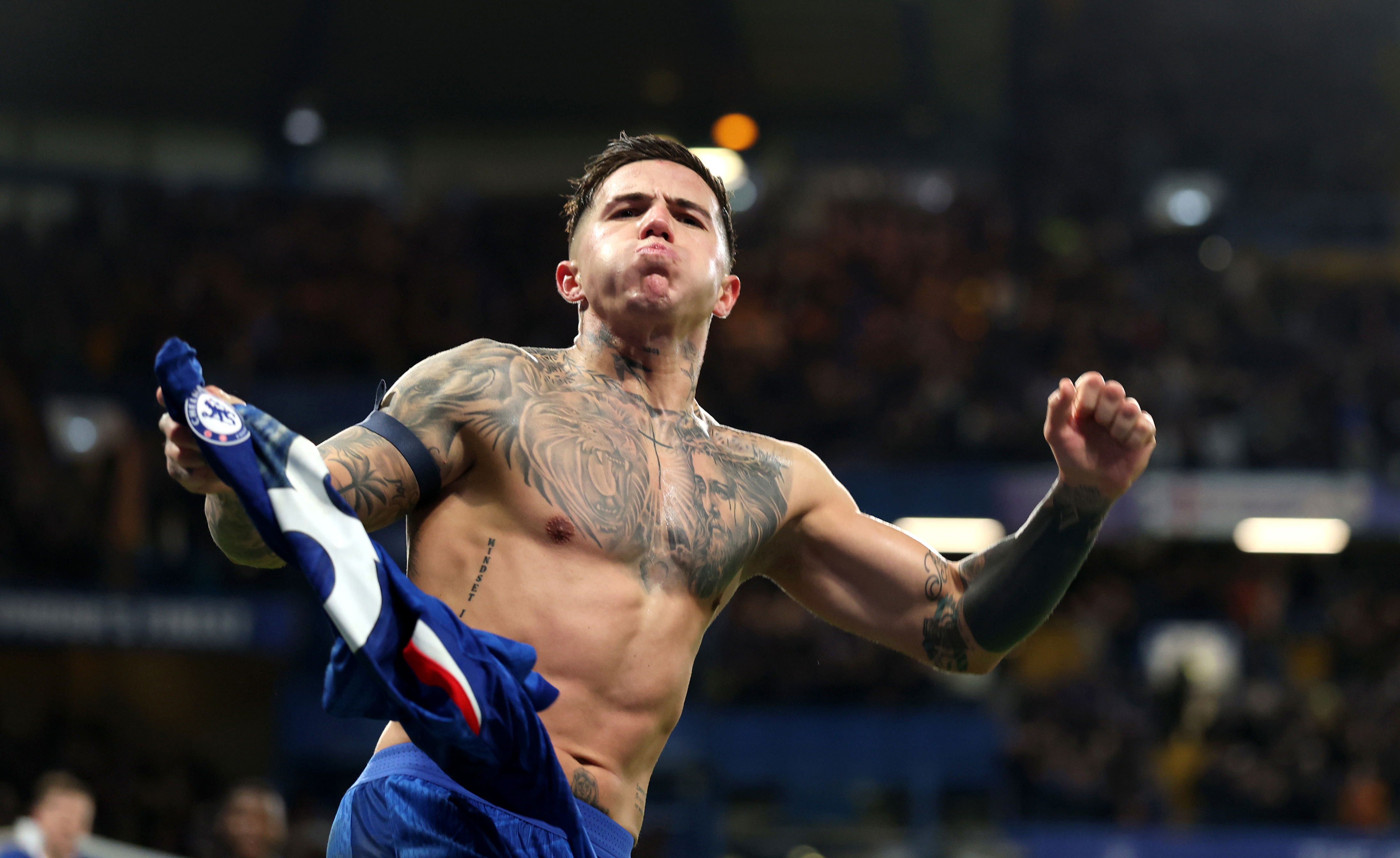 Enzo Fernandez completed the comeback for Chelsea against West Ha, (Getty Images)