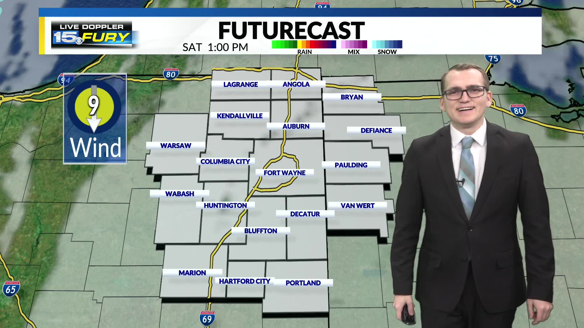 A cold afternoon with a few more flurries