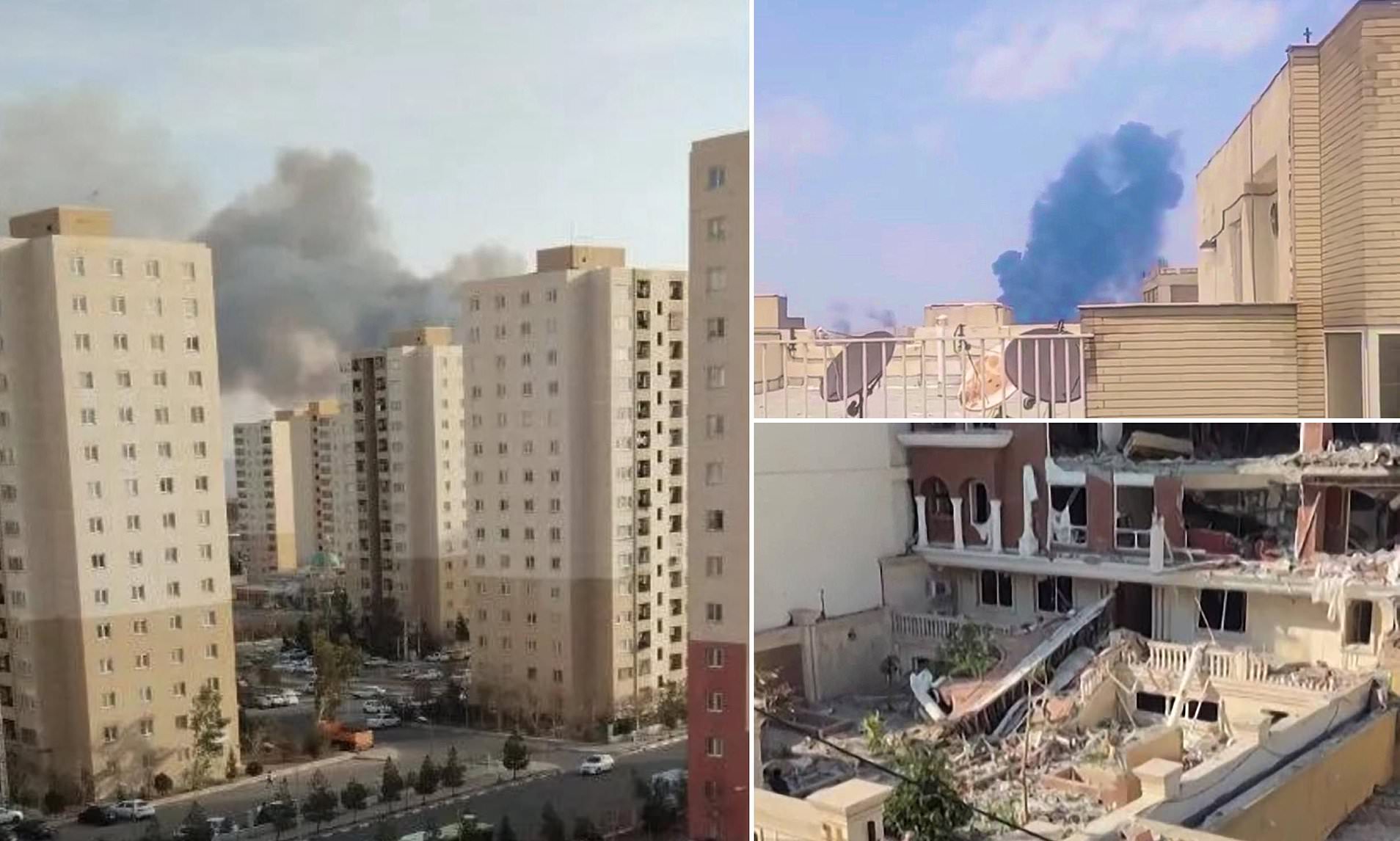 Explosions rock Iran with at least five dead after Donald Trump ...
