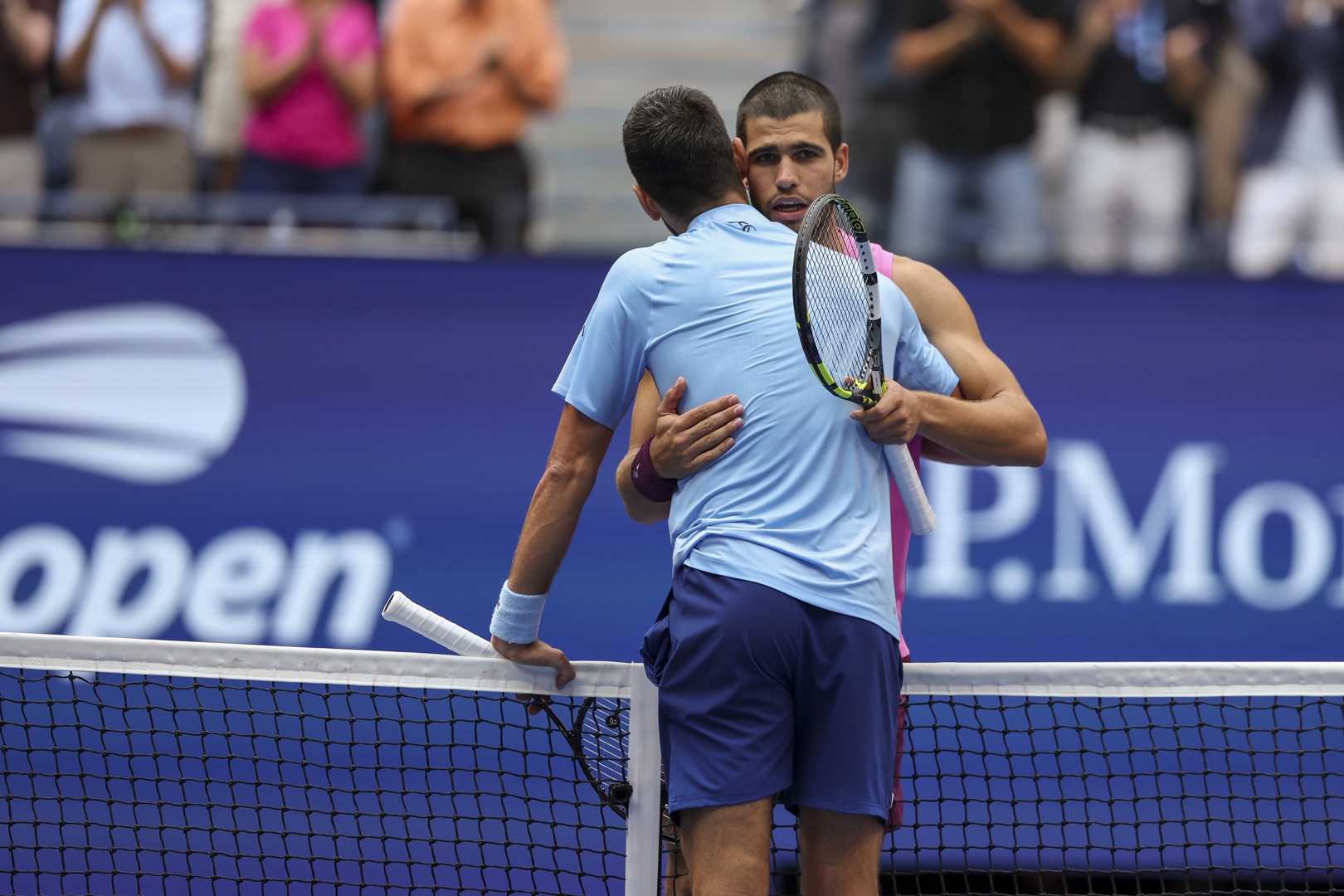 Djokovic aventaja a Alcaraz en los precedentes