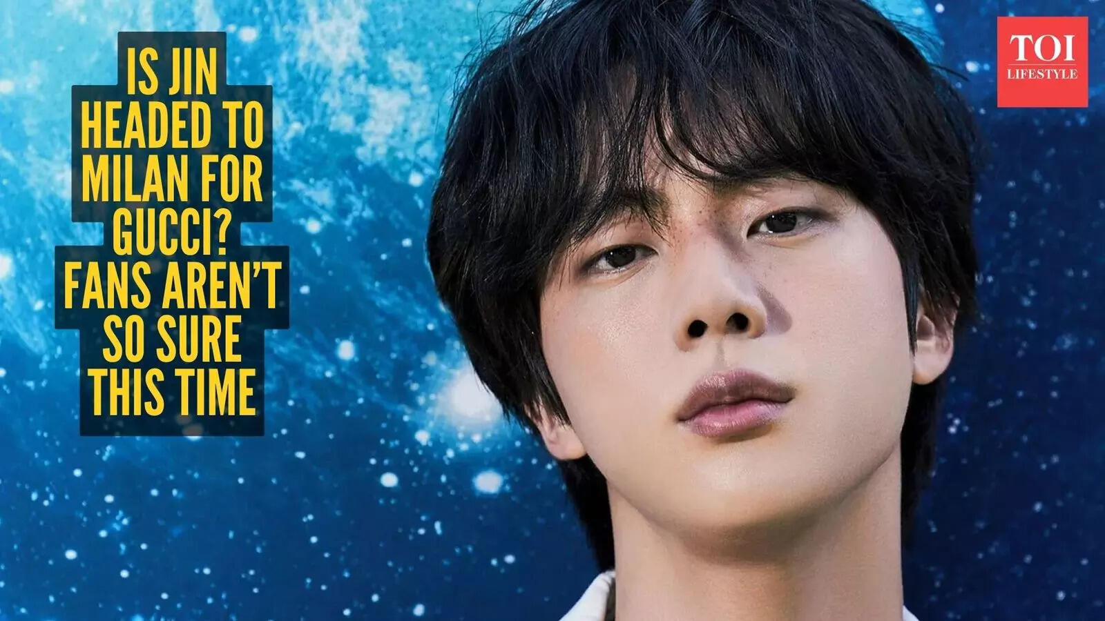 Jin at Milan Fashion Week? This Gucci front-row rumour has BTS fans divided