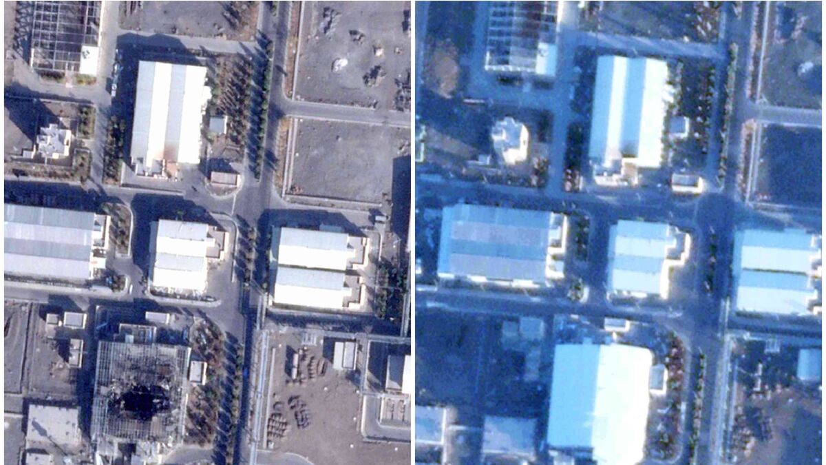 Satellite photos show activity at Iran nuclear sites as protest ...