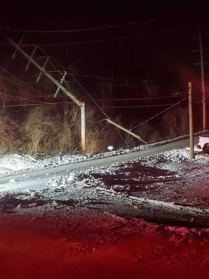 Widespread power outage now resolved after vehicle crashes into utility ...