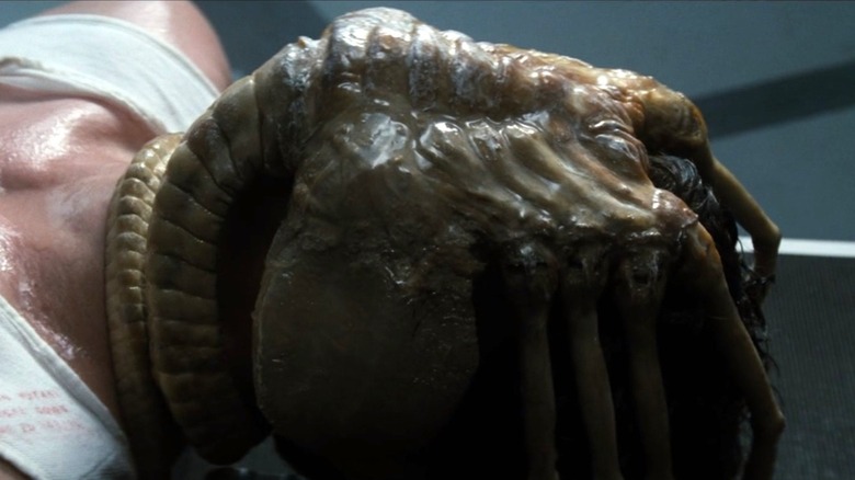 Alien's first facehugger design was originally bigger and grosser
